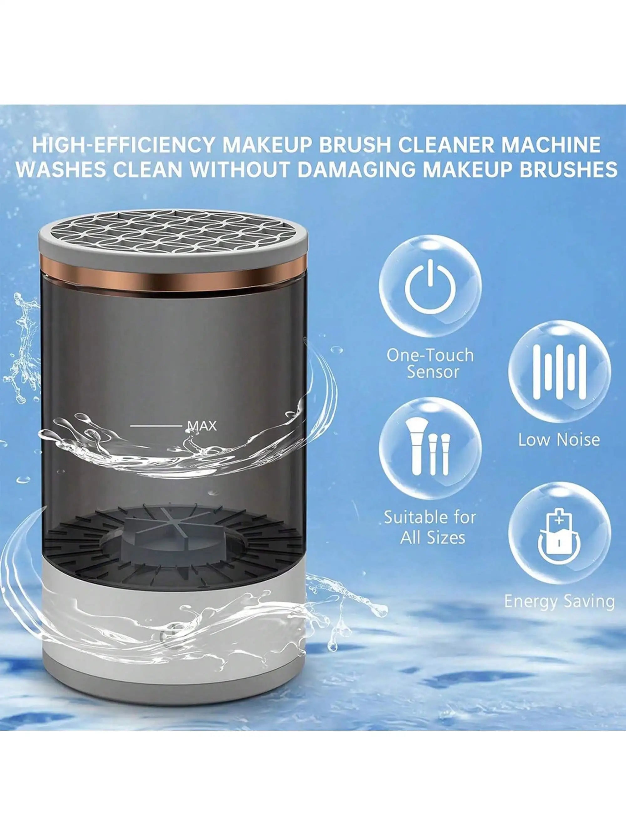 GLAMRINSE™ Makeup Brush Cleaner