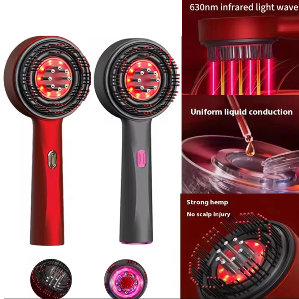 ROOTRICH™ Red Light Massage Comb 3 in 1